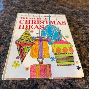 Better Homes and Gardens vintage 1966 Treasury of Christmas Ideas Book